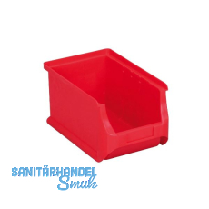 ALLIT Sichtlagerkasten Gr��e 3 Farbe rot 235 x 150 x 125 mm