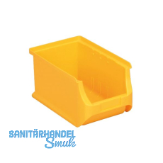 ALLIT Sichtlagerkasten Gr��e 3 Farbe gelb 235 x 150 x 125 mm