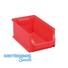 ALLIT Sichtlagerkasten Gr��e 4 Farbe rot 355 x 205 x 150 mm