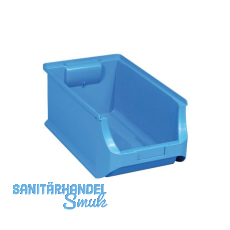 ALLIT Sichtlagerkasten Gr��e 4 Farbe blau 355 x 205 x 150 mm