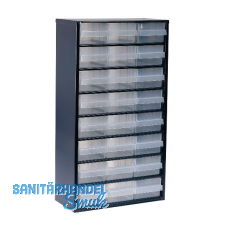 RAACO Schubladenmagazin 1224-02 mit 24 Schubladen 552 x 306 x 150 mm