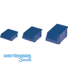 RAACO Sichtlagerkasten 3-160 blau 173 x 125 x 75 mm