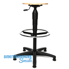 TOPSTAR Drehstuhl Tec60 Buchensitz Gleiter, Fußring TOPSTAR Drehstuhl Tec60 Buchensitz Gleiter, Fußring