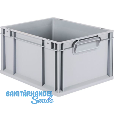 ALLIT Eurobox in Industriequalität grau geschlossen 400 x 300 x 220 mm ALLIT Eurobox in Industriequalität grau geschlossen 400 x 300 x 220 mm