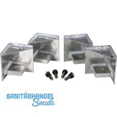 Palettenf��e f�r Riffelblechboxen (4 St)