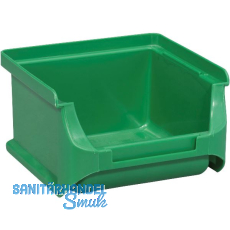 ALLIT Sichtlagerkasten Größe 1 grün 102 x 100 x 60 mm ALLIT Sichtlagerkasten Größe 1 grün 102 x 100 x 60 mm