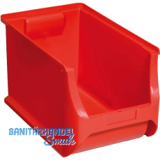 ALLIT Sichtlagerkasten Größe 4H rot 355 x 205 x 200 mm ALLIT Sichtlagerkasten Größe 4H rot 355 x 205 x 200 mm