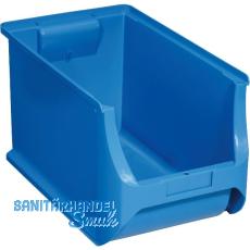 ALLIT Sichtlagerkasten Gr��e 4H blau 355 x 205 x 200 mm