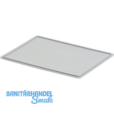 Deckel grau zu Eurokasten 400 x 300 mm