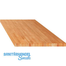 LISTA Buchenplatte 2500x800x50mm