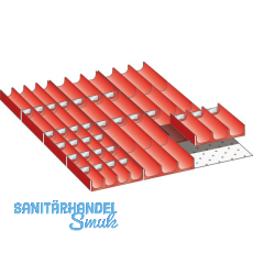 LISTA Einteilungsmaterial Muldensatz 27E x 36E für Fronthöhe 50-200 mm LISTA Einteilungsmaterial Muldensatz 27E x 36E für Fronthöhe 50-200 mm