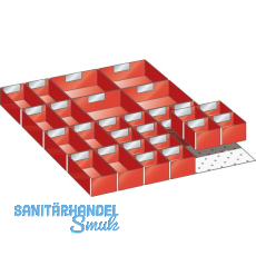 LISTA Einsatzkästen 27E x 36E für Fronthöhe 50 mm 28-teilig LISTA Einsatzkästen 27E x 36E für Fronthöhe 50 mm 28-teilig