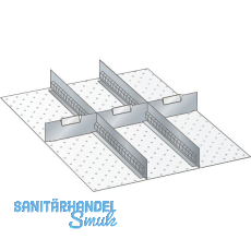LISTA Einteilungsmaterial Trennw�nde 27E x 36E f�r Fronth�he 50 mm 5-tlg.