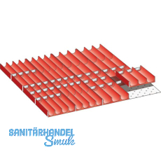 LISTA Einteilungsmaterial Muldensatz 36E x 36E f�r Fronth�he 50-200 mm