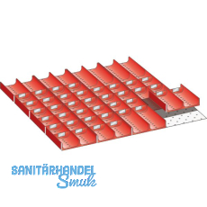LISTA Einteilungsmaterial Muldensatz 36E x 36E f�r Fronth�he 50-200 mm