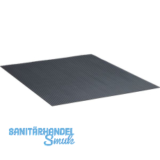 LISTA Rillenmatte 54x36E 1018x720x3mm schwarz