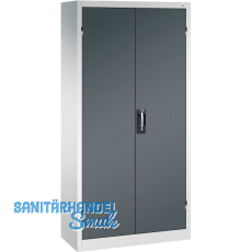 C+P Flügeltürschrank 1950x930x400 mm RAL 7035 lichtgrau/7016 anthrazit C+P Flügeltürschrank 1950x930x400 mm RAL 7035 lichtgrau/7016 anthrazit
