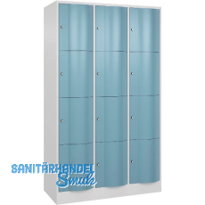 C+P Schließfachschrank Resisto 1950 x 1148 x 540 mm C+P Schließfachschrank Resisto 1950 x 1148 x 540 mm