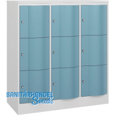 C+P Schlie�fachschrank Resisto 1255 x 1140 x 540 mm