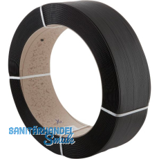 Polypropylenband schwarz 2200 x12x0,65 mm Bruchlast 180 kg Kern ø 406 mm Polypropylenband schwarz 2200 x12x0,65 mm Bruchlast 180 kg Kern ø 406 mm