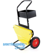 Stahlbandabroller fahrbar f�r Stahlbandbreite 13-32 mm Au�en � 600 mm