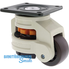 WAGNER Schwerlast-Lenkrolle RO 0050 Kunstoff-Rad anthrazit 50 mm 250 kg WAGNER Schwerlast-Lenkrolle RO 0050 Kunstoff-Rad anthrazit 50 mm 250 kg