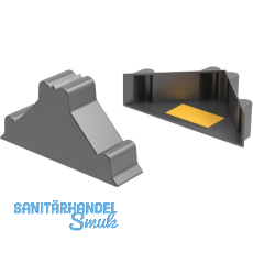 Kantenschutzecke offen schwarz 16 x 48 x 48 mm Kantenschutzecke offen schwarz 16 x 48 x 48 mm