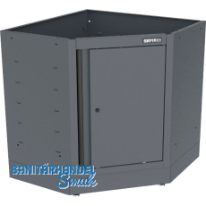 SEMLOC Unterbau-Eckschrank 910 x 860 x 860 mm schwarz 1 Boden 45kg SEMLOC Unterbau-Eckschrank 910 x 860 x 860 mm schwarz 1 Boden 45kg