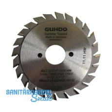 GUHDO HW-Ritzkreiss�geblatt f�r STRIEBIG 100x2,8-3,6x22 mm Z2x12 V/WZ