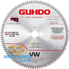 GUHDO HW-Standard-WZ-Kreiss�geblatt 250x3,2x30 mm Z80 - Holz fein - Piano plus
