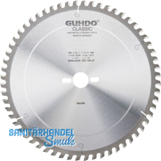 GUHDO HW-Dach-Hohlzahn-Kreiss�geblatt 303x3,2x30 mm Z60 DH