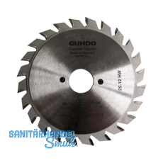 GUHDO HW-Ritzkreiss�geblatt f�r MARTIN 3 Achsen 120x2,8-3,6x22 mm Z2x12 V/WZ