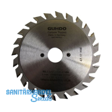GUHDO HW-Ritzkreiss�geblatt f�r diverse Maschinen 120x2,8-3,6x20 mm Z2x12 V/FZ