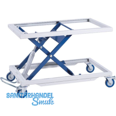 BECK H�henverstellbarer Arbeitstisch HS 300-midi ohne Arbeitsplatte