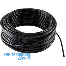 PUN-Druckluftschlauch DM 6 mm schwarz