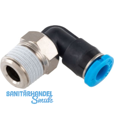 Pneumatik Winkeleinschraubanschluss, Durchmesser DM 4 mm, 1/8"