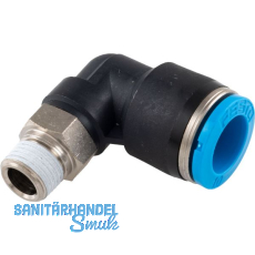 Pneumatik Winkeleinschraubanschluss, Durchmesser DM 10 mm, 1/8"