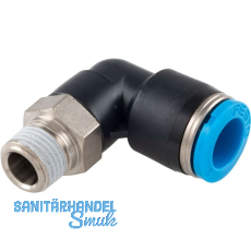 Pneumatik Winkeleinschraubanschluss, Durchmesser DM 8 mm, 1/8"