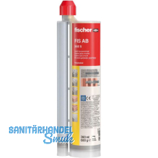 FISCHER FIS AB 360 S Injektionsmörtel 360ml mit Bewertung für Beton und Mauer FISCHER FIS AB 360 S Injektionsmörtel 360ml mit Bewertung für Beton und Mauer