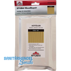 STUBAI WoodRepair 150 mm, 8 Sticks Kiefer hell