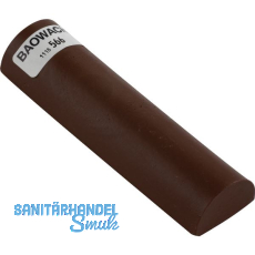 BAO Weichwachsstange - einzeln, Nu�baum mittel / 566