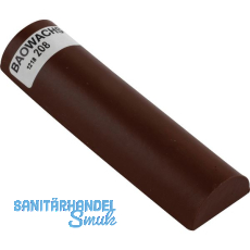 BAO Weichwachsstange - einzeln, Nußbaum mittel / 208 BAO Weichwachsstange - einzeln, Nußbaum mittel / 208