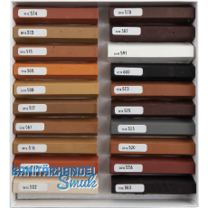 BAO Hartwachs weiß-schwarz - 20 Vollstangen BAO Hartwachs weiß-schwarz - 20 Vollstangen