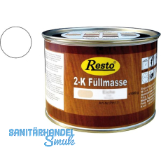RESTO 2K Füllmasse 500g weiß RESTO 2K Füllmasse 500g weiß