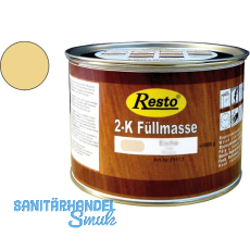 RESTO 2K Füllmasse 1kg Eiche hell RESTO 2K Füllmasse 1kg Eiche hell
