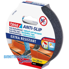 TESA Anti-Rutschband 55587 25mm/ 5m schwarz TESA Anti-Rutschband 55587 25mm/ 5m schwarz