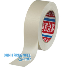 TESA Flachkreppklebeband 4316 beige, 30mm x 50 Meter, bis 100 °C TESA Flachkreppklebeband 4316 beige, 30mm x 50 Meter, bis 100 °C