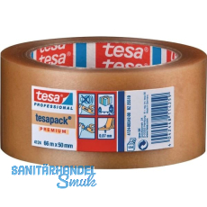 TESA PVC Klebeband 4124 braun 50 mm x 66 m TESA PVC Klebeband 4124 braun 50 mm x 66 m