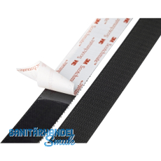 3M SJ 3526 selbstklebendes Hakenband 25mm x 45,7m schwarz 3M SJ 3526 selbstklebendes Hakenband 25mm x 45,7m schwarz