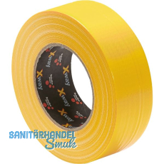 SCHULLER X-Way Gewebeband, Extra-Strong 44mm x 50m gelb SCHULLER X-Way Gewebeband, Extra-Strong 44mm x 50m gelb